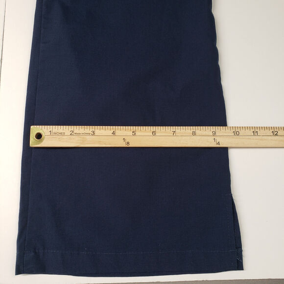 Blackstar Scrub Pants Womens XL Blue Bottoms Drawstring Elastic Waist Pockets - Picture 7 of 16